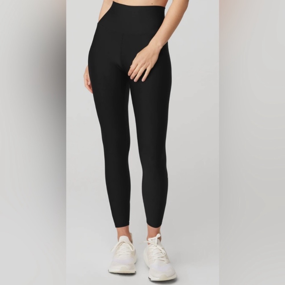 Alo Yoga High-Waist Airlift Legging 25”Thick Waistband Full leg Black XS